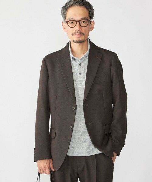 SHIPS / シップス セットアップ | SHIPS:〈手洗い可能〉ウルトラ イージーケア ストレッチ セットアップ(ブラウン)