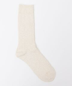 SHIPS / シップス ソックス | ANONYMOUS: ライト スラブ クルー ソックス