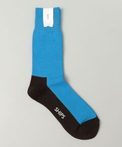 SHIPS / シップス ソックス | SHIPS: ボトムカラー パネル ソックス