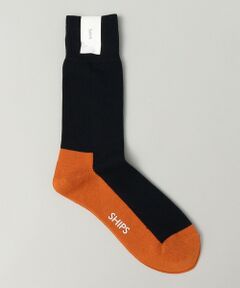 SHIPS / シップス ソックス | SHIPS: ボトムカラー パネル ソックス
