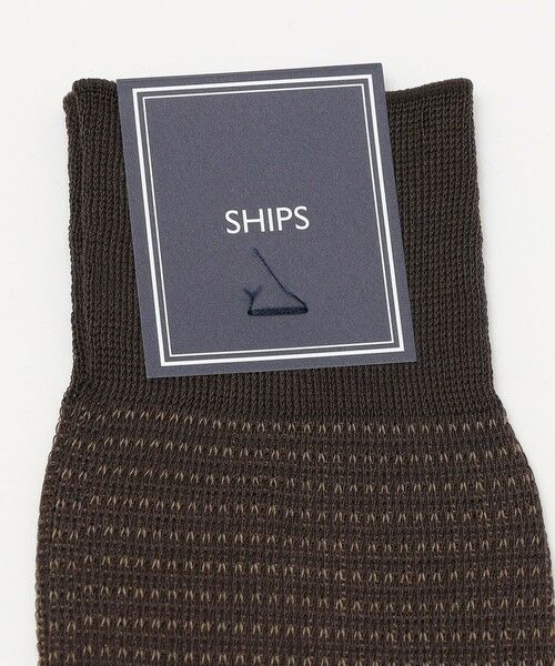 SHIPS / シップス ソックス | SHIPS: レギュラー バーズアイ ソックス 靴下 | 詳細1