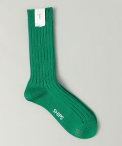 SHIPS / シップス ソックス | SHIPS: ベーシック リブ カラーソックス