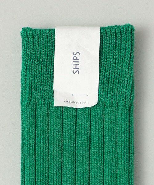 SHIPS / シップス ソックス | SHIPS: ベーシック リブ カラーソックス | 詳細1