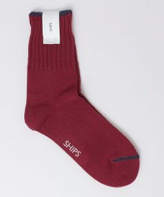 SHIPS / シップス ソックス | SHIPS: AMERICAN  リブ クォーターソックス
