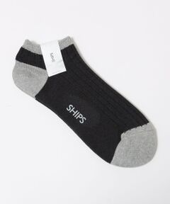SHIPS / シップス ソックス | SHIPS: 3BLOCK アンクル リブ ソックス
