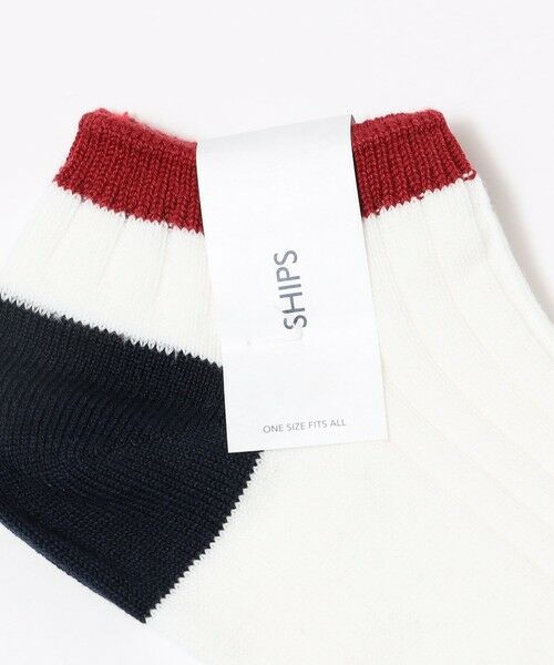 SHIPS / シップス ソックス | SHIPS: 3BLOCK アンクル リブ ソックス | 詳細1