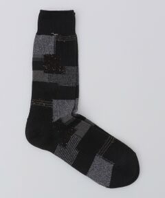 SHIPS / シップス ソックス | ANONYMOUS: パッチワーク クルー ソックス