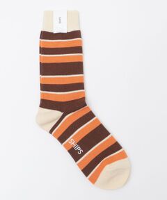 SHIPS / シップス ソックス | SHIPS: マルチ ボーダー クルー ソックス