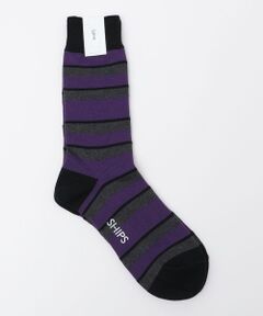 SHIPS / シップス ソックス | SHIPS: マルチ ボーダー クルー ソックス