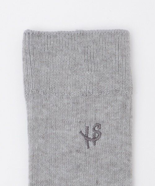 SHIPS / シップス ソックス | 【WEB限定】SHIPS:〈抗菌・防臭〉ワンポイントロゴ ビジネスカジュアル ソックス（3足セット） | 詳細1