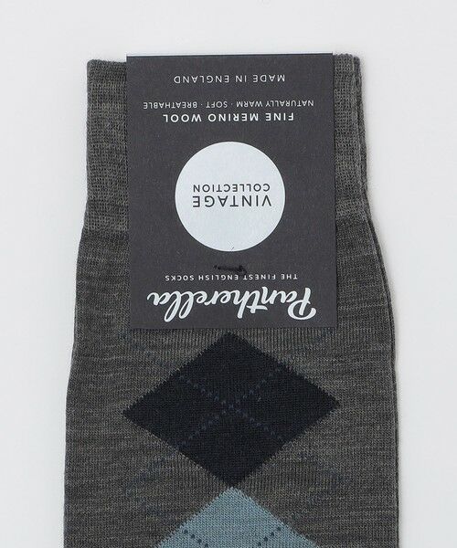 SHIPS / シップス ソックス | PANTHERELLA: LOCKE アーガイルチェック ソックス | 詳細1