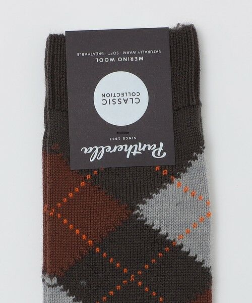 SHIPS / シップス ソックス | PANTHERELLA: RACTION アーガイルチェック ソックス | 詳細1