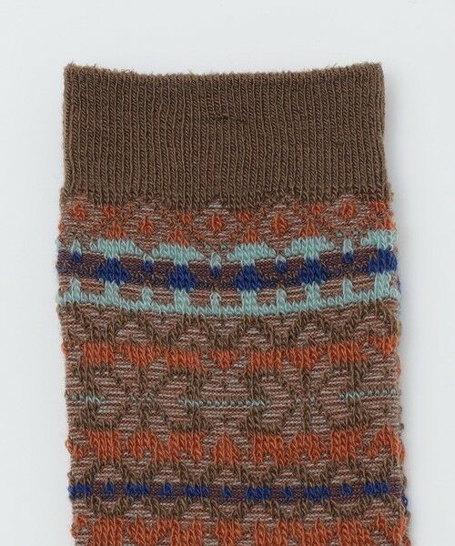 SHIPS / シップス ソックス | ANONYMOUS: スノー フェアアイル クルー ソックス | 詳細1