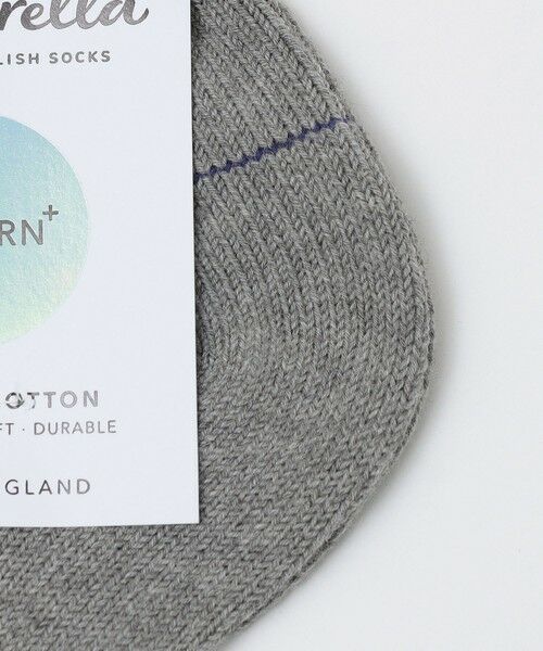 SHIPS / シップス ソックス | PANTHERELLA: コントラストシーム コットン ソックス | 詳細3