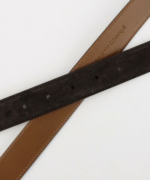 SHIPS / シップス ベルト・サスペンダー | ANDREA D'AMICO: 30mm スエード ベルト | 詳細2