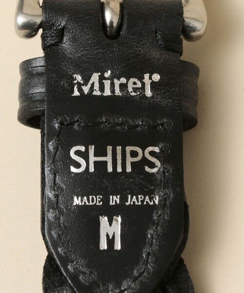 SHIPS / シップス ベルト・サスペンダー | SHIPS: レザー メッシュ ベルト | 詳細3