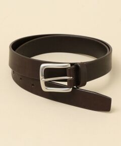 SHIPS / シップス ベルト・サスペンダー | SHIPS: 30mm プレーン レザー ベルト