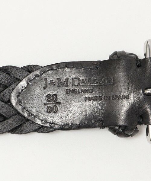 SHIPS / シップス ベルト・サスペンダー | J&MDAVIDSON: エンベロープバックルチップエンド 30mm ベルト | 詳細3