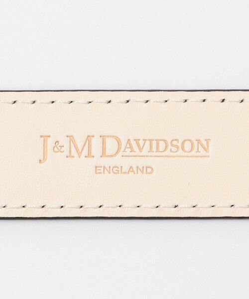 SHIPS / シップス ベルト・サスペンダー | J&MDAVIDSON: クロコ型押し チップエンド ベルト | 詳細3