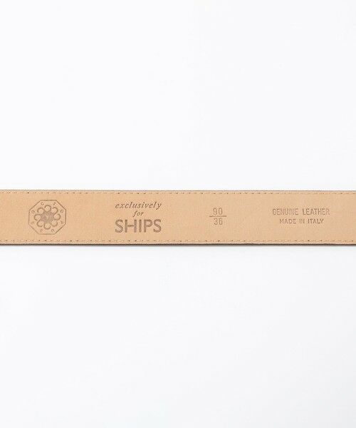 SHIPS / シップス ベルト・サスペンダー | 【SHIPS別注】MAISON OCTOPUSSY: カーフレザー ベルト | 詳細3