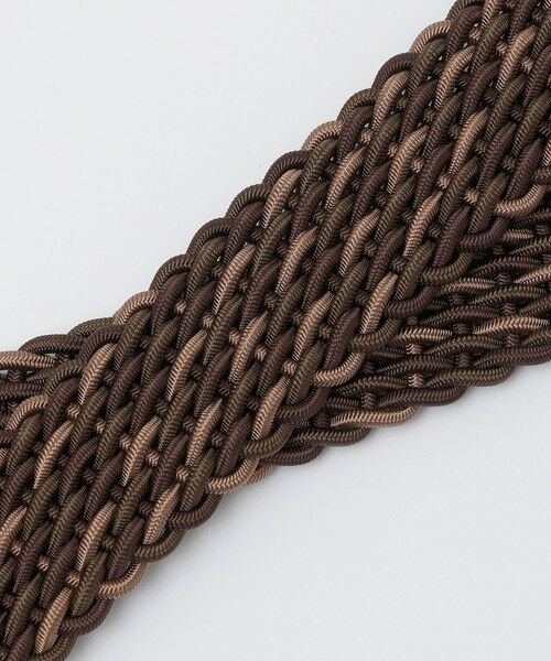 SHIPS / シップス ベルト・サスペンダー | 【SHIPS別注】 L’AIGLON: 手編み メランジ メッシュ ベルト | 詳細3