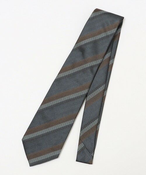 SHIPS / シップス ネクタイ | Puccini: ヘリン ストライプ ネクタイ | 詳細1