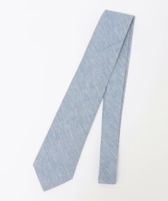 SHIPS / シップス ネクタイ | BREUER: リネン コットン メランジ ソリッド ネクタイ