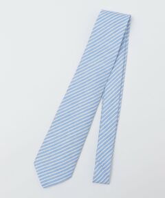 SHIPS / シップス ネクタイ | BREUER: リネン デニム ストライプ ネクタイ