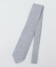 SHIPS / シップス ネクタイ | BREUER: リネン デニム ストライプ ネクタイ