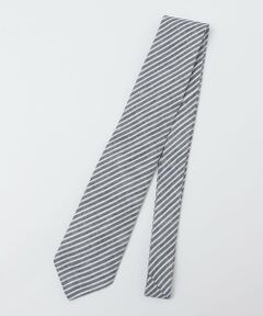 SHIPS / シップス ネクタイ | BREUER: リネン デニム ストライプ ネクタイ