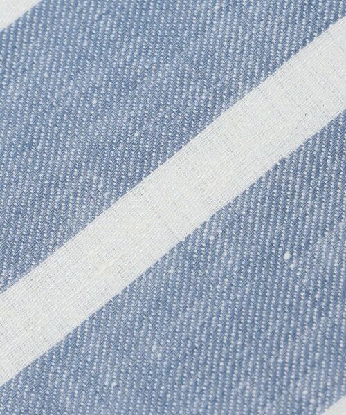 SHIPS / シップス ネクタイ | BREUER: リネン デニム ワイド ストライプ ネクタイ | 詳細3