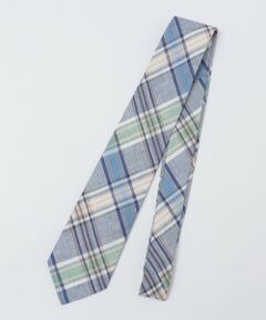 SHIPS / シップス ネクタイ | BREUER: リネン マドラス チェック ネクタイ