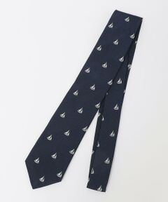 SHIPS / シップス ネクタイ | BREUER: シルク ジャカード マリン モチーフ ネクタイ