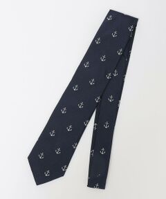 SHIPS / シップス ネクタイ | BREUER: シルク ジャカード マリン モチーフ ネクタイ
