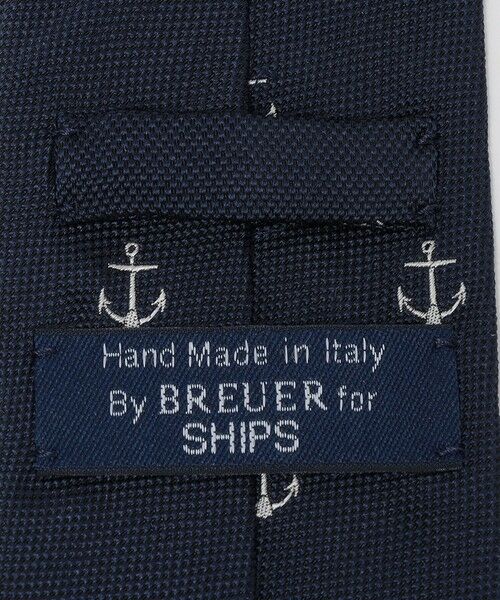 SHIPS / シップス ネクタイ | BREUER: シルク ジャカード マリン モチーフ ネクタイ | 詳細2