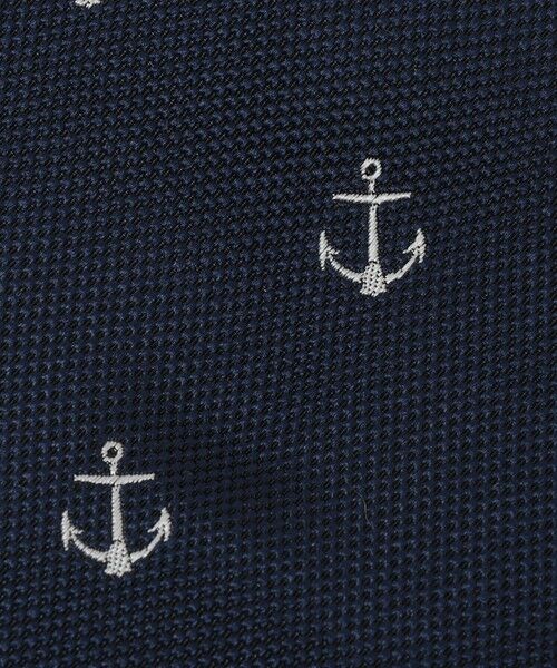 SHIPS / シップス ネクタイ | BREUER: シルク ジャカード マリン モチーフ ネクタイ | 詳細3