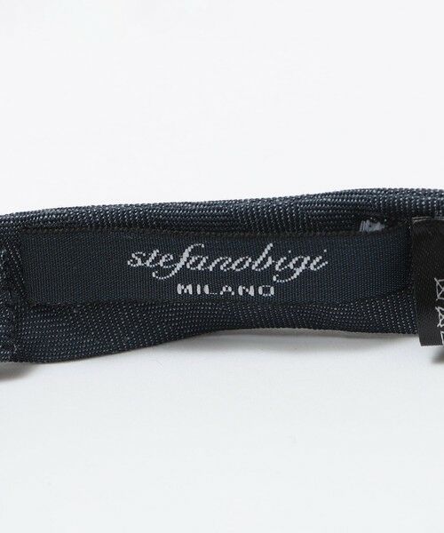 SHIPS / シップス ネクタイ | Stefano bigi: ウール/リネン ヘリンボーン ソリッド ボウタイ | 詳細4