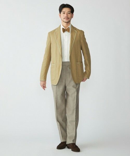 SHIPS / シップス ネクタイ | Stefanobigi: リネン ソリッド ボウタイ | 詳細2