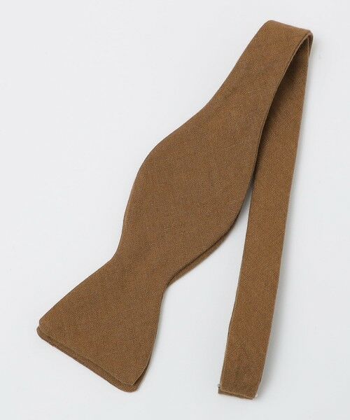 SHIPS / シップス ネクタイ | Stefanobigi: リネン ソリッド ボウタイ | 詳細3