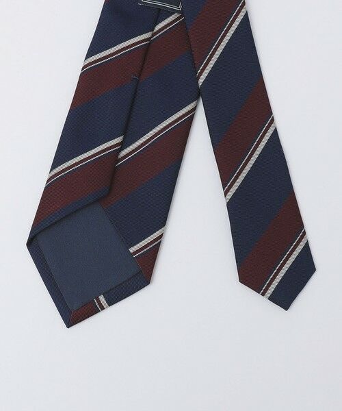 SHIPS / シップス ネクタイ | SHIPS: シルク レジメンタル ストライプ ネクタイ | 詳細1