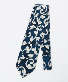 SHIPS / シップス ネクタイ | 【SHIPS別注】Stefano Cau: バティック ボタニカル プリント ネクタイ