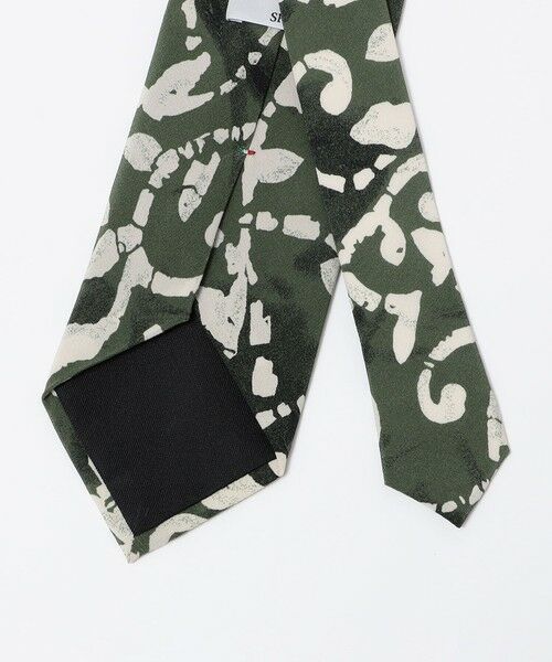 SHIPS / シップス ネクタイ | 【SHIPS別注】Stefano Cau: バティック ボタニカル プリント ネクタイ | 詳細1