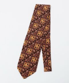SHIPS / シップス ネクタイ | 【SHIPS別注】Stefano Cau: バティック メダリオン プリント ネクタイ