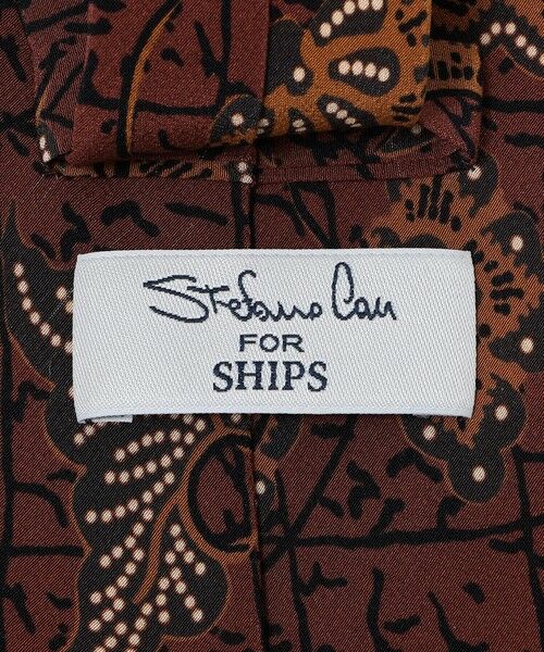 SHIPS / シップス ネクタイ | 【SHIPS別注】Stefano Cau: バティック リーフ プリント ネクタイ | 詳細2