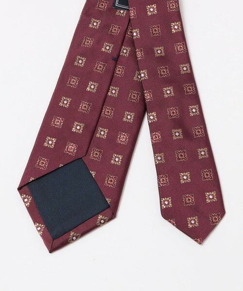 SHIPS / シップス ネクタイ | SHIPS: シルク スクエア ジャカード コモン ネクタイ | 詳細1