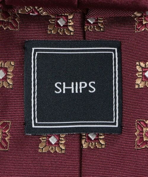 SHIPS / シップス ネクタイ | SHIPS: シルク スクエア ジャカード コモン ネクタイ | 詳細2