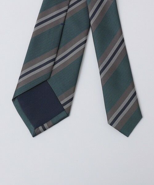 SHIPS / シップス ネクタイ | SHIPS: シルク ジャカード サテン ストライプ ネクタイ | 詳細1