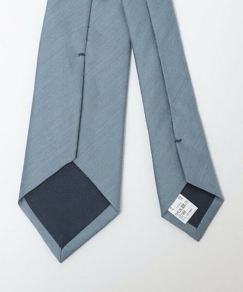 SHIPS / シップス ネクタイ | SHIPS: リネン シルク ソリッド ネクタイ | 詳細1