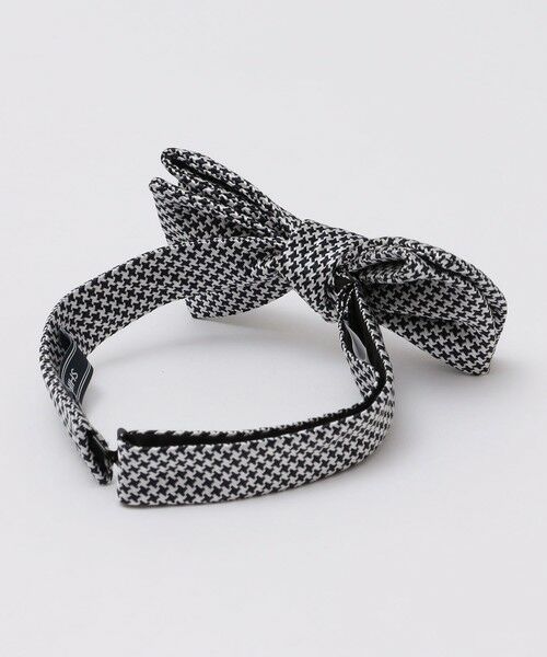 SHIPS / シップス ネクタイ | SHIPS: シルク ハウンドトゥース ボウタイ | 詳細2