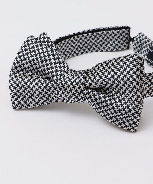 SHIPS / シップス ネクタイ | SHIPS: シルク ハウンドトゥース ボウタイ | 詳細3